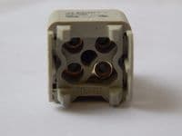 H-A Series 4 Way Male and Female 10A Panel Socket Kit [1R11D]