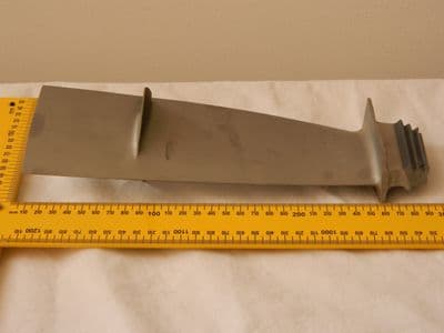 Harrier Aircraft Stage 3 Low Pressure Compressor Blade, 29cm Long [1R17B]