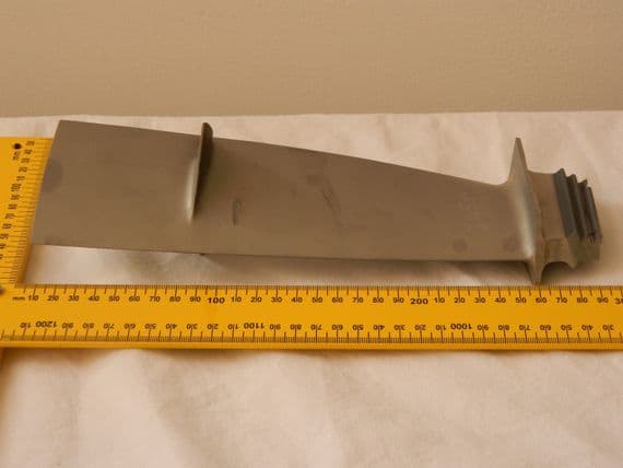 Harrier Aircraft Stage 3 Low Pressure Compressor Blade, 29cm Long [1R17B]