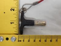 Hartwell Aircraft Push Button Quick Release 8mm Pip Pin, 15mm Grip [GR2B-15]