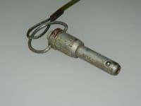 Hartwell Push Button Aircraft Quick Release Pin, Diameter 8mm, Grip 20mm [J6]