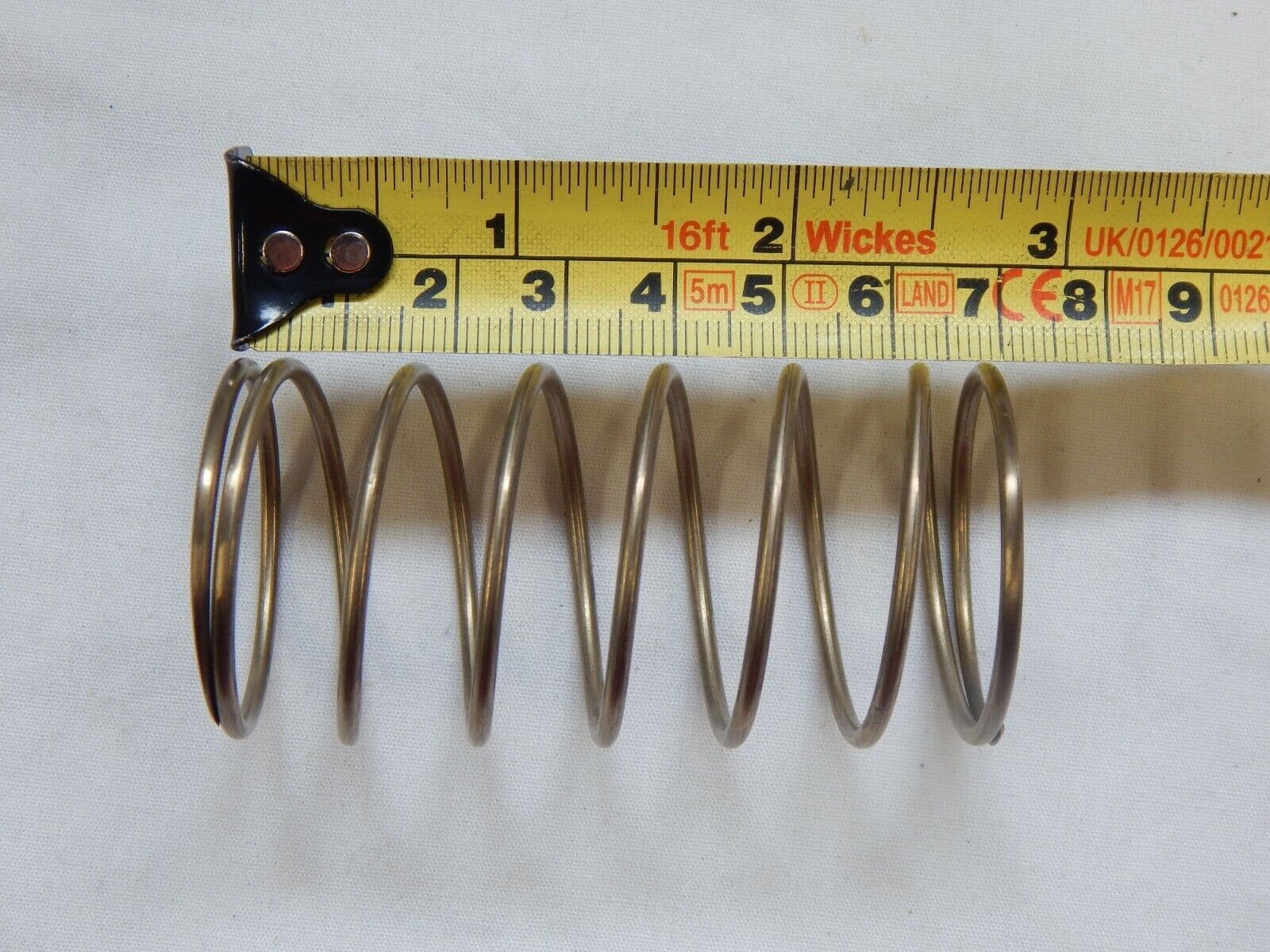 Helical Compression Aircraft Spring Steel 70mm Length 35mm Diam GR3A-11