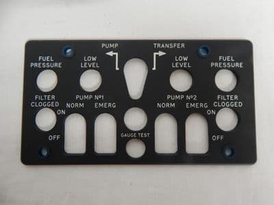 Helicopter NVG / Light Indicating Panel, P/No. 330E61-1119-02 [1R9C]