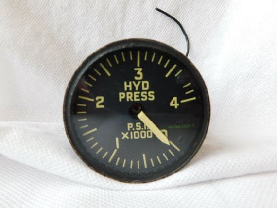 Hercules C130 Aircraft Hydraulic Pressure Indicator 0-4000 P.S.I [1R5A]