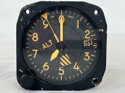 Hercules C130 Aircraft Pressure Altimeter, Type MA-1 From XV191 [D5D]