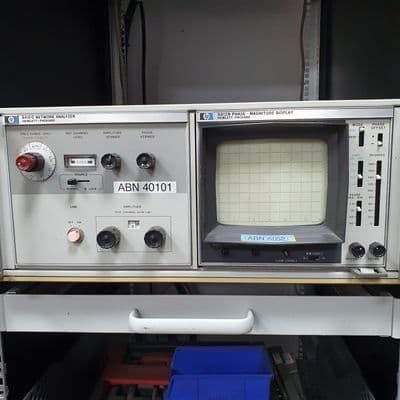 Hewlett Packard HP8410C Network Analyzer, HP8412B Phase Magnitude
