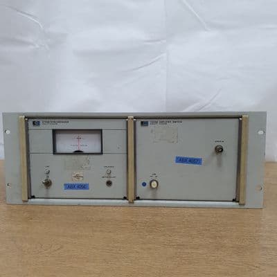 Hewlett Packard HP8709B Synchronizer, HP11859B Amplifier Switch