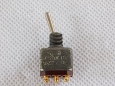 Honeywell 2TW1-3 Mini 2 Way 2 Position Toggle Switch With Fixings [D6B]