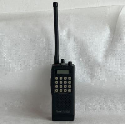ICOM IC-F30LT VHF Transceiver With Keypad, TV Film Prop [D8E]