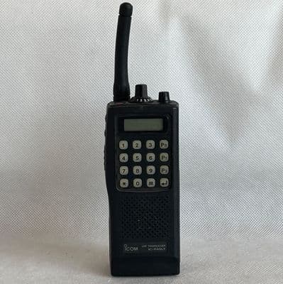 ICOM IC-F40LT UHF Transceiver With Keypad, TV Film Prop [1R7B1]
