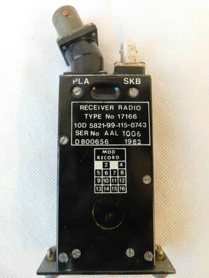ILS Radio Receiver As Used In Tornado, Hawk and Jaguar Aircraft [1R3A]