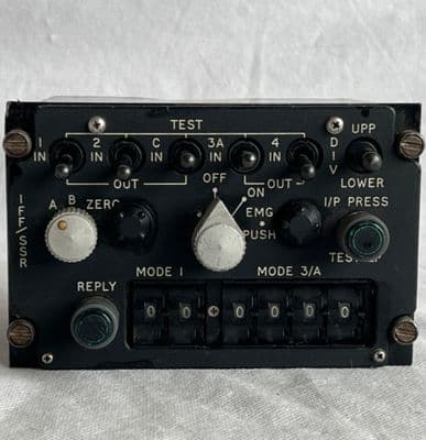 Jaguar Aircraft IFF Transponder Control Unit From XX723 [1R8C]