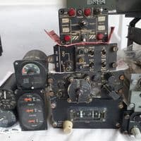 Jaguar Aircraft Instruments, Control Panels and Stick