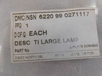 Jaguar Aircraft Large Green Lamp Indicator, Part No CP21918 [D5C]