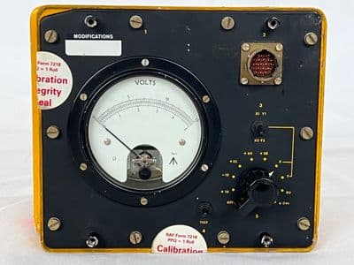 Jaguar Aircraft Voltage Test Set Monitor, 4920-99-117-1229 [D4E]