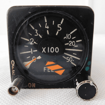 Jaguar And Harrier Aircraft Altitude Indicator [D6B]