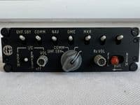 Jet Provost Aircraft Radio Intercom Control Station Box, B691/17 [D6C]