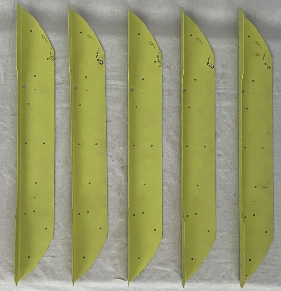 Job Lot of 5 Tornado Aircraft Bay Frame Web PL49
