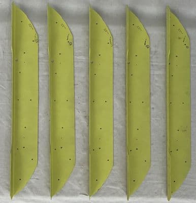 Job Lot of 5 Tornado Aircraft Bay Frame Web [PL49]