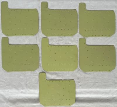 Job Lot of 7 x Tornado Rear Engine Bay Door Doubler, Aviation Art Upcycle [D6D]