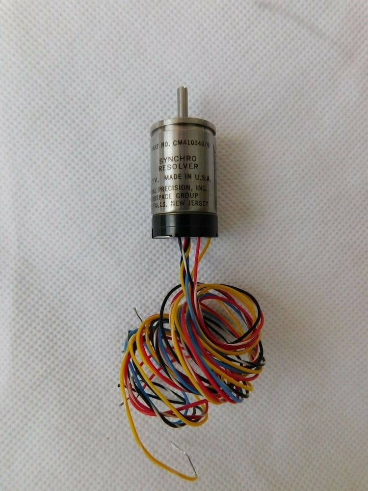 Kearfott Reslover Synchro Rotor Input Part No; CM41034079 26 Volts 1R7B