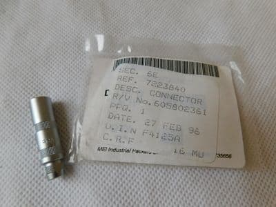 Lemo PCA.OS Push Pull Connector 2 Male Contacts, 2 Female Contacts [1R8B]
