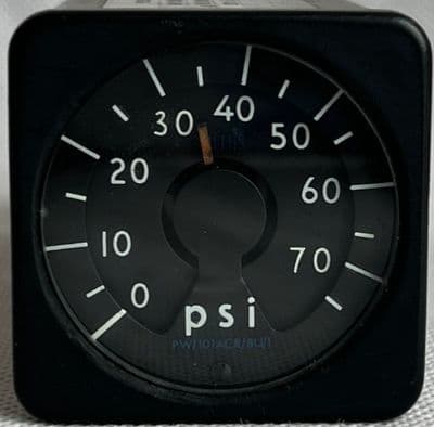 Lockheed C-130K Hercules Aircraft Pressure Indicator From XV233 [D5D]