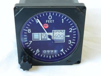 Lynx And Chinook Helicopter Altimeter, Part No: WL872AM-MS4 [1R7A]