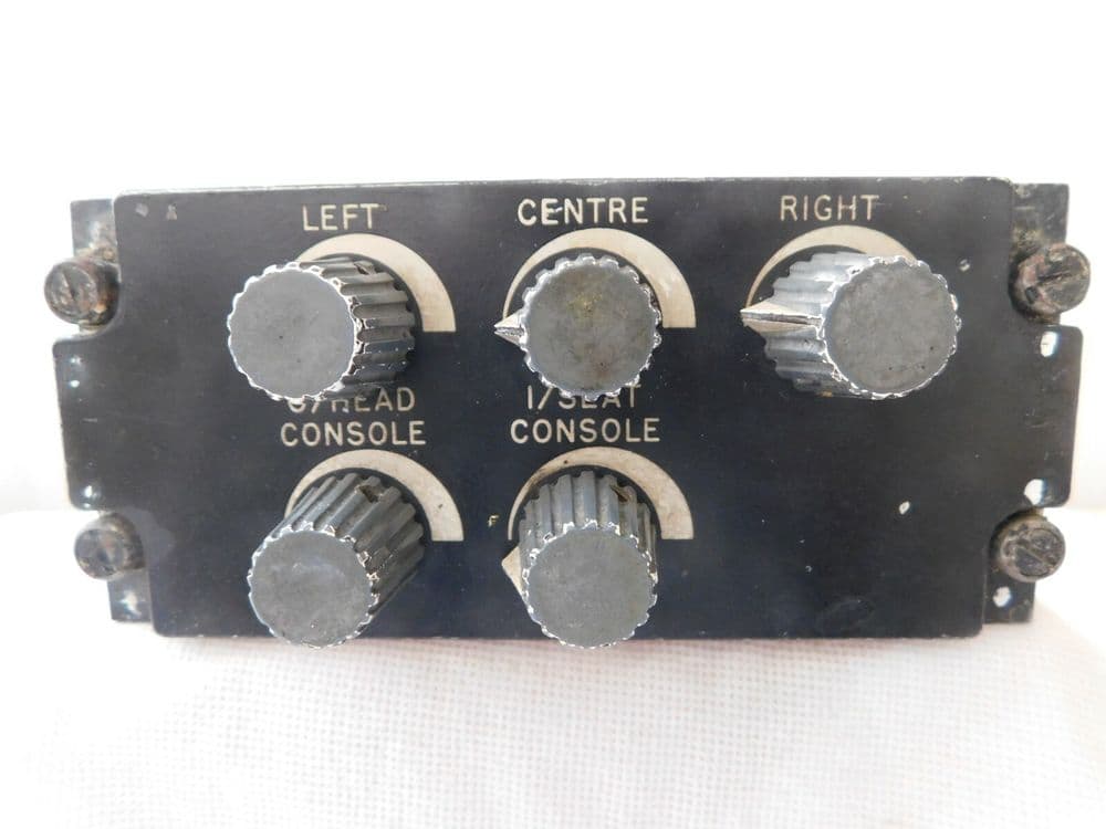 Lynx Helicopter Control Panel Part No WG1381-3248-043 1R9B