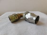 Lynx Helicopter Elbow Pipe Fitting Part No EO440-16-8, 90 Degree 3/8