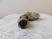 Lynx Helicopter Elbow Pipe Fitting Part No EO440-16-8, 90 Degree 3/8