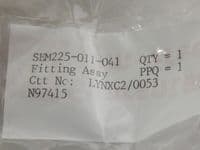 Lynx Helicopter Fitting Assy, Aircraft Art, Upcycle, 46 x 30 x 7.5cm, NEW [GR5D]