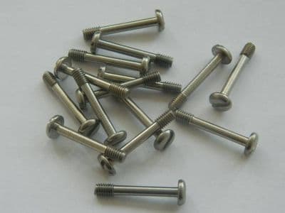 M4 Stainless Steel Slotted Button Head Screws Metric 25mm Long [A1]