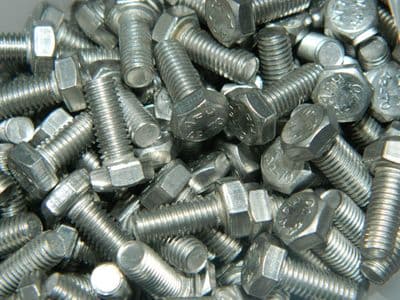 M5 Bolts Stainless Steel A2-70 M5-0.8 Fully Threaded Fastener Length 12mm [J6]