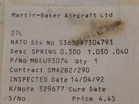 Martin Baker Ejection Seat Spring 1.03