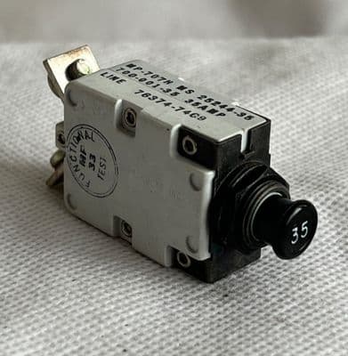 Mechanical Products Aircraft Circuit Breaker, 35 Amp, 35A, MS25244-35 [D4D]
