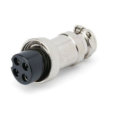 Microphone 4 Pin Plug Connector for CB Amateur Radio Rig