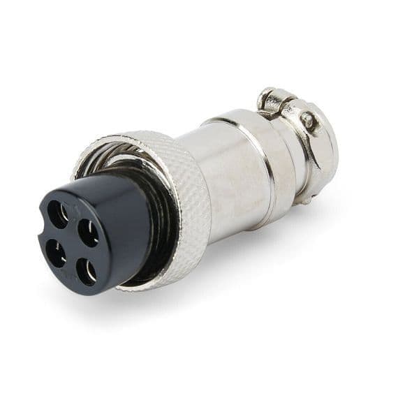 Microphone 4 Pin Plug Connector for CB Amateur Radio Rig