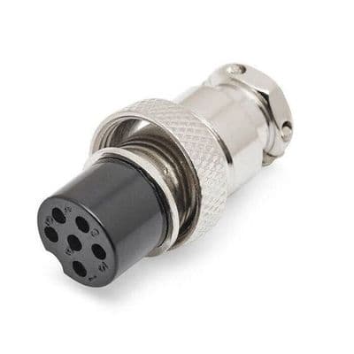 Microphone 6 Pin Plug Connector for CB Amateur Radio Rig