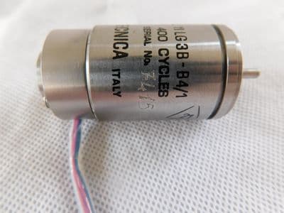 Microtecnica Aircraft Synchro Pick Off Rotary Transducer, 25V, 400 Cycles [D6B]