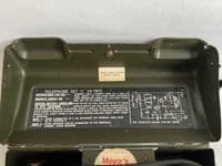 Military Vintage Army Field Telephone Set 