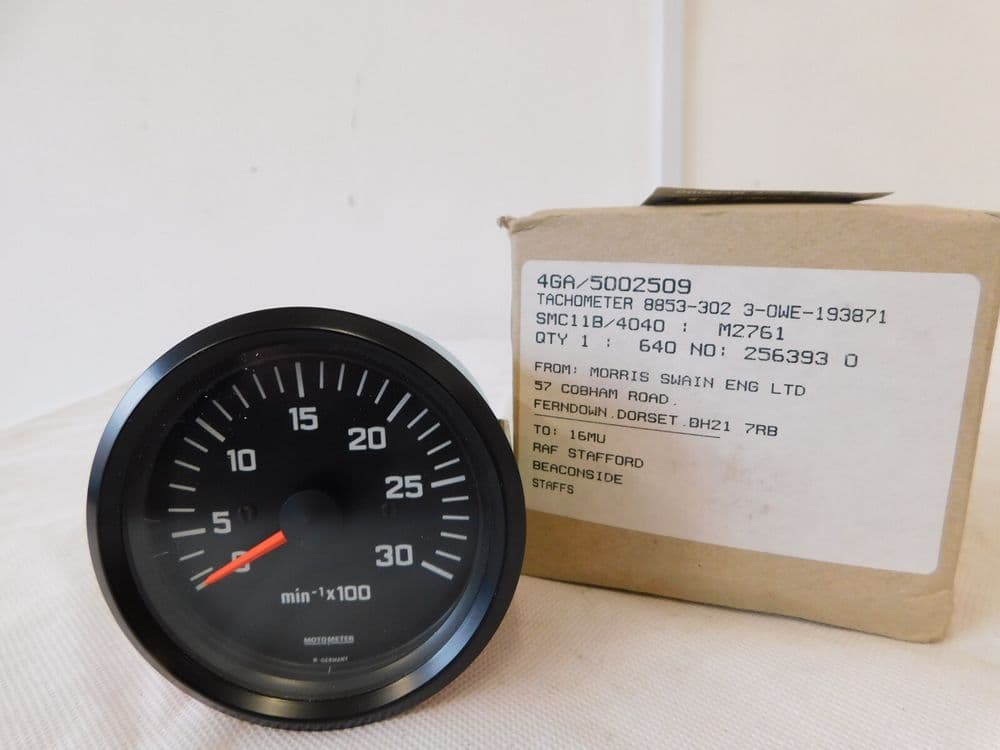 Motometer Diesel Engine Tachometer 12/24V 646 012 1017 D4D