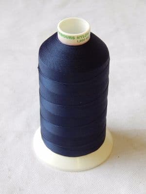New Barbours 1500M Cone Heavy Duty Nylon Bonded Thread, Shade H2203 Blue [1R3C]
