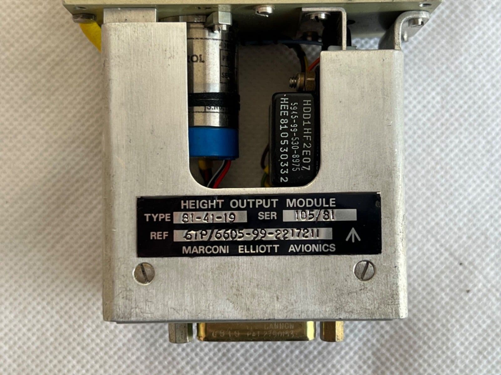 Nimrod Aircraft Air Data Computer Height Output Module 81-41-19 D5C