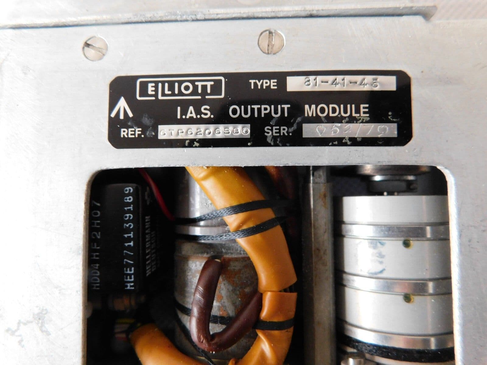 Nimrod Aircraft Air Data Computer IAS Output Module Part No 81-41-45 D4B