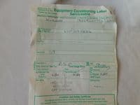 Nimrod Aircraft Autolycus Radar Signalling Panel Ref No: 6TP/1092834 [1R3B]