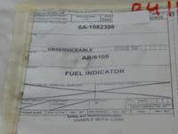 Nimrod Aircraft Fuel Gauge, 0-6500 LB, Part No. PW/LH28 [1R9C]