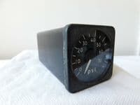 Nimrod Aircraft Oil Pressure Indicator 0-70 PSI Part No: PW101/ACR/BU/1 [1R5A]