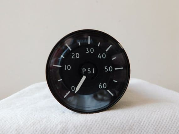 Nimrod Aircraft Oil Pressure Indicator From XZ284 [1R4B]