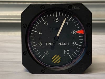 Nimrod Aircraft True Mach Indicator, Type: 81-25-01 [GR402C]